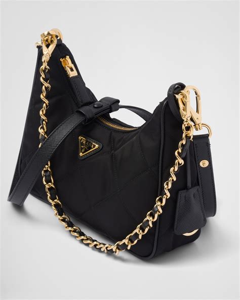 prada re-edition mini nylon bag|prada vintage nylon shoulder bag.